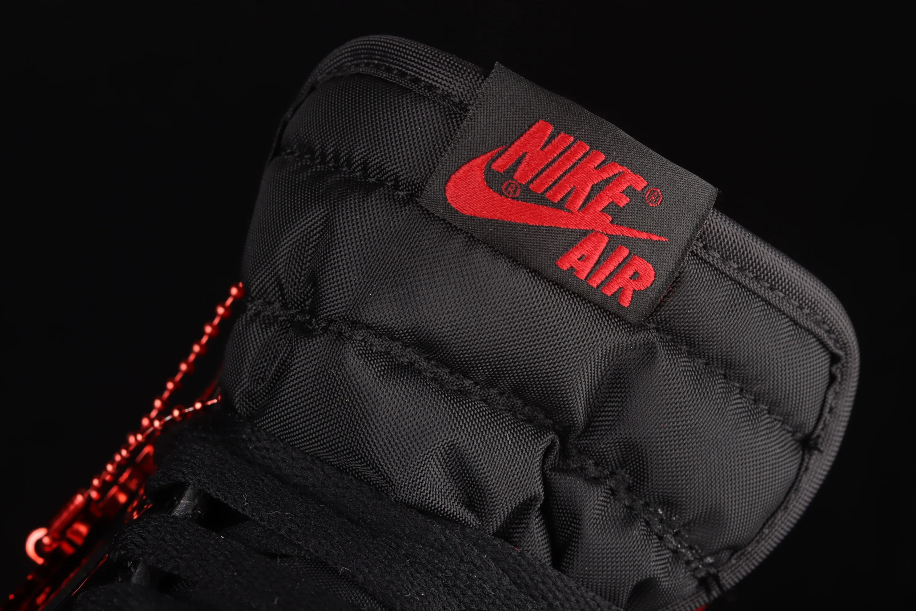 All categories Air Jordan Jordan series basketball shoes Air Jordan 1 High C version Air Jordan 1 High OG "Bred Patent" AJ1 Joe 1 patent leather black and red high-top basketball shoes 555088-063